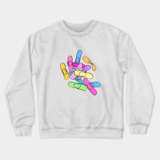 Color Band Aid Crewneck Sweatshirt